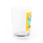 32 310のオカメインコ Water Glass :left