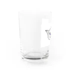 achimaguの鯛ちゃんグッズ（青鯛ちゃん） Water Glass :left