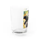 キュート＆クールの爆走パンダ君 Water Glass :left