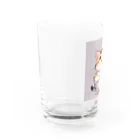 hide4591の太っちょ猫ボチャ！ Water Glass :left