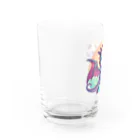 幸運アイテムデポの幸運の翼ドラゴンキック Water Glass :left