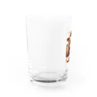 WhiteLionの牛肉を食べたい牛 Water Glass :left