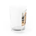 GDWEEDの犬と猫 Water Glass :left