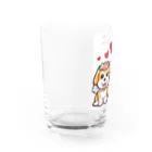 HERAX(へラックス）2号店の犬猿の仲～愛の力で仲良し～ Water Glass :left