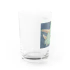 つぎのトリケラトプス　恐竜 Water Glass :left