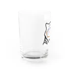 kuroppyiのホワイトタイガー Water Glass :left