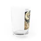 nico251の光り輝く金色の夜 Water Glass :left