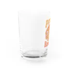 NatureDesignStoreのフラワーチルドレン 平和と幸福 Water Glass :left