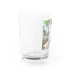 かるるんショップの夏と南国と休日と Water Glass :left