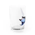 パパリスのクールブラックマンタ Water Glass :left