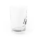 AZCo/AZCoWORKs suzuri店のRabbit × Rabbit トーマス Water Glass :left