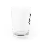 shambhala_yaの守護梵字　弥勒菩薩様の「ゆ」 Water Glass :left