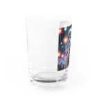 nao-tommyの花火を楽しむ骸骨 Water Glass :left