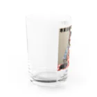 こけしの専業主婦でニャにが悪い Water Glass :left