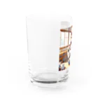 SWQAのうどんを食べるjk Water Glass :left