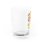 こざくらクラブのコンニチワ！ コザハニワ！！（タイガーチェリー） Water Glass :left