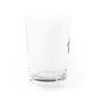 れいの和みのカワウソ：伝統衣装でこんにちは Water Glass :left