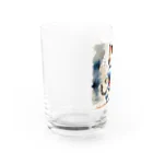 なむねこのさぁ！かかってこいニャ Water Glass :left