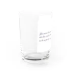 lyscollectionのメッセージ Water Glass :left