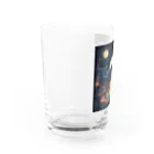 みんな自由の翼の異世界風夜の町 Water Glass :left