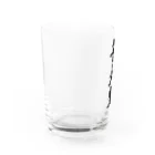着る文字屋の音大生 Water Glass :left