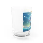 InkCraftsのかわいいイルカ Water Glass :left