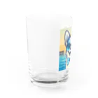 ちゃび助のメガネ犬 Water Glass :left