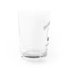 kajiinorikoのおとぼけねこ(モノクロ) Water Glass :left