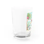 dinosaur_brothersのべびぃプテラ③ Water Glass :left