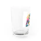 Gokuuchan's Cute Creationsのゴクウちゃんとタコス　time Water Glass :left