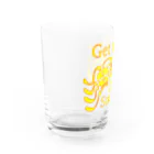 『NG （Niche・Gate）』ニッチゲート-- IN SUZURIのGet up! Stand up!（黄色） Water Glass :left