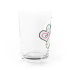 きょうちゃんのﾅｽｶﾞﾏﾏのぷりけちゅ。 Water Glass :left