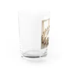 ほかほかしろくまのあったかざっかやのしろくま国際コミュニティ会議 Water Glass :left