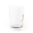 レイナズ アートガーデンのlovely afternoon 雑貨　ネコ・お花・蝶々 Water Glass :left