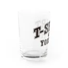 グラフィンのよそいきのTシャツ Water Glass :left