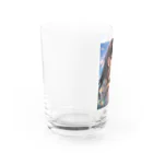 きゃんべるの彼女の微笑み - A Glimpse of Happiness Water Glass :left