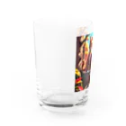 MARU0211の兄弟ニャンコ Water Glass :left