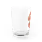 Shiho工房のフラミンゴ Water Glass :left