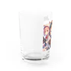 SWQAの猫パイロット仲間たち Water Glass :left