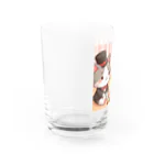 us shopのネコとウサギの戯れ Water Glass :left