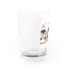 柴犬しばわんこhana873の可愛いペンギントリオ Water Glass :left