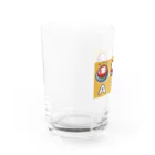 ほかほかしろくまのあったかざっかやのボタンボタンボタン Water Glass :left