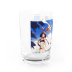 カガミモチコのサマーバケーション Water Glass :left