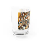 sgmujoの猫の大群 Water Glass :left