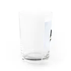 黒柴むさし君のSimpleむさし君 Water Glass :left