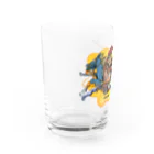 freehandの蜀の将軍・張飛 Water Glass :left