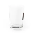 yangjiedaoyuanの外を見ている猫 Water Glass :left