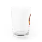 AwagoModeのI LOVE YOU(Cat&Girl) (36) Water Glass :left