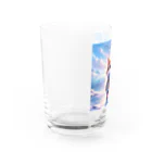 ビビりな番犬くんのふわふわフレンズ！にゃんこ Water Glass :left