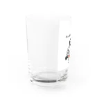 nopotechiの筋肉パグ（シリーズ3） Water Glass :left